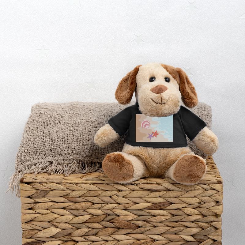 Summer beach starfish and shells MiniFeet® Dog Helge