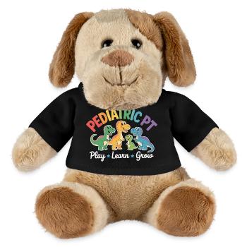 Pediatric PT Dino – Spielend Lernen - MiniFeet® Hund Helge - Schwarz - Vorne