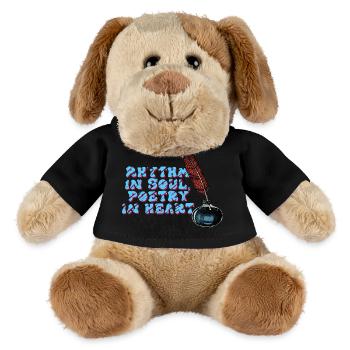 Poetry in Soul and Heart - MiniFeet® Dog Helge - black - Front