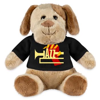 Jazz Bläser - MiniFeet® Hund Helge - Schwarz - Vorne