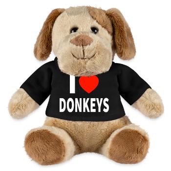 Esel - MiniFeet® Hund Helge - Schwarz - Vorne