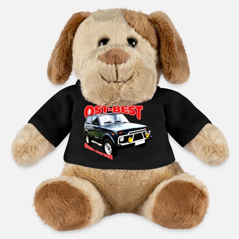 Lada Niva Ost-Best - MiniFeet® Hund Helge - Schwarz