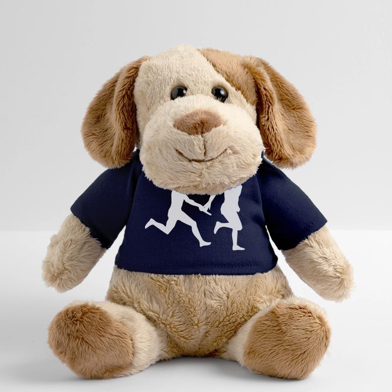 course de relais Chien en peluche Helge MiniFeet®