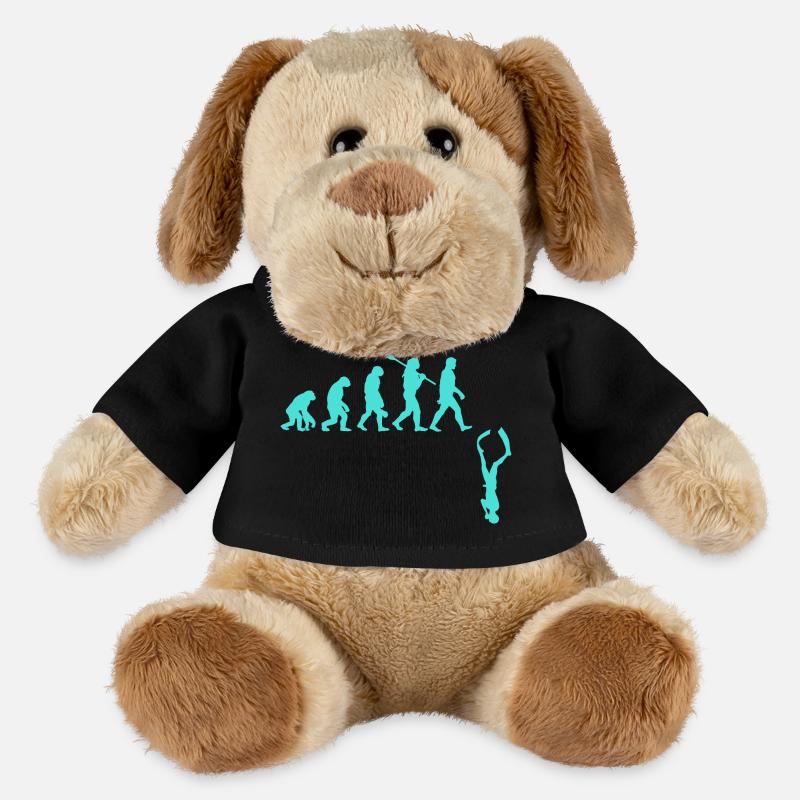 Évolution de l’apnée - Chien en peluche Helge MiniFeet® - noir