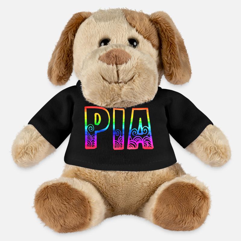 pia rs regenbogen - MiniFeet® Hund Helge - Schwarz