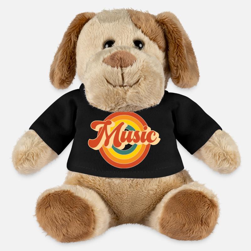 Music - MiniFeet® Dog Helge - black