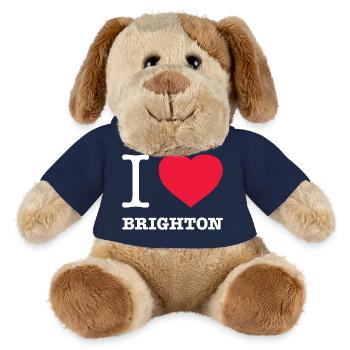 I LOVE BRIGHTON - MiniFeet® Dog Helge - french navy - Front