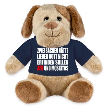 Against the right - MiniFeet® Dog Helge - french navy - Front