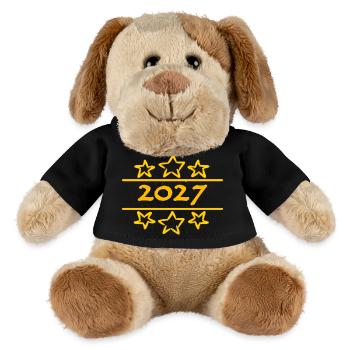 2027 - MiniFeet® Dog Helge - black - Front