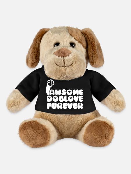 Pawsome Doglove Furever - Awesome Dog Love Forever - MiniFeet® Dog Helge - black