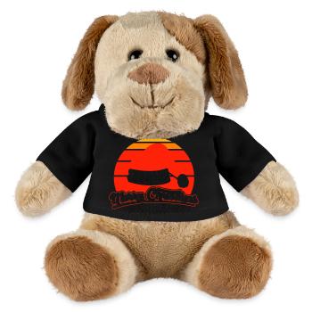 Noël 6 - Chien en peluche Helge MiniFeet® - noir - Devant