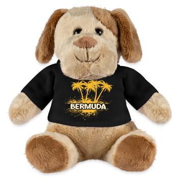 Party Bermuda - MiniFeet® Hund Helge - Schwarz - Vorne