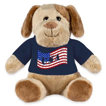USA Flag - MiniFeet® Dog Helge - french navy - Front
