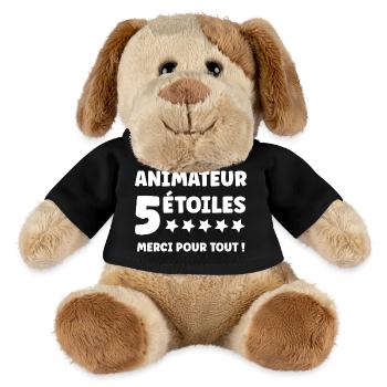 5-Sterne-Gastgeber - MiniFeet® Hund Helge - Schwarz - Vorne