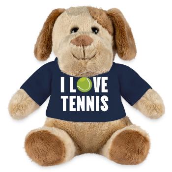 I love tennis. - MiniFeet® Dog Helge - french navy - Front