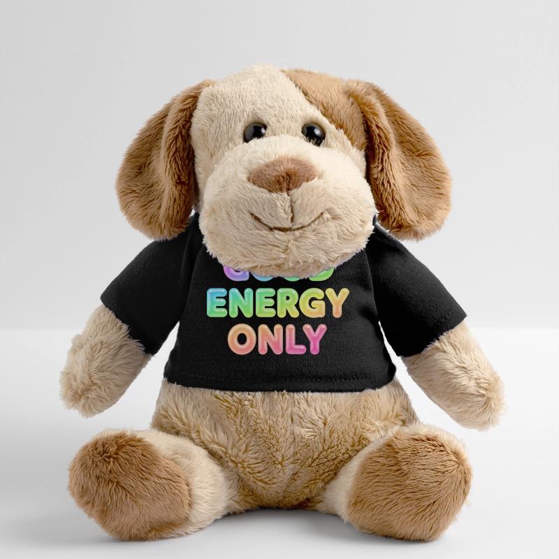 Good Energy Only – Positive Statement Typography MiniFeet® Dog Helge