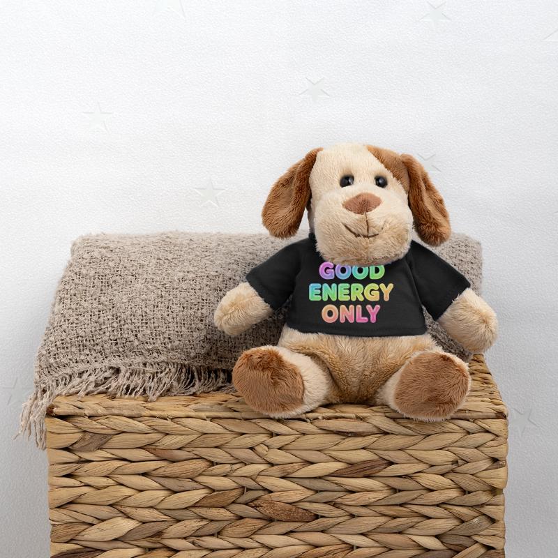 Énergie Positive Only – Typographie à Déclaration Positive Chien en peluche Helge MiniFeet®