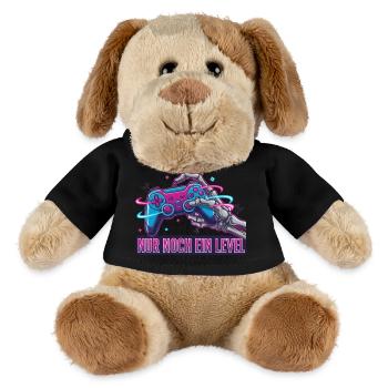 Nur_noch_ein_Level - MiniFeet® Hund Helge - Schwarz - Vorne