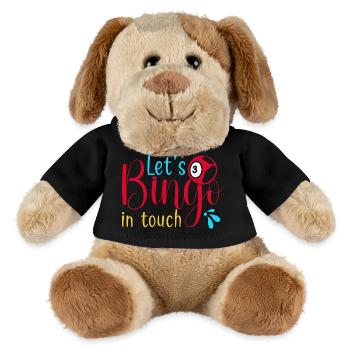 Bingo Game Let´s Bingo In Touch Bingo - MiniFeet® Hund Helge - Schwarz - Vorne