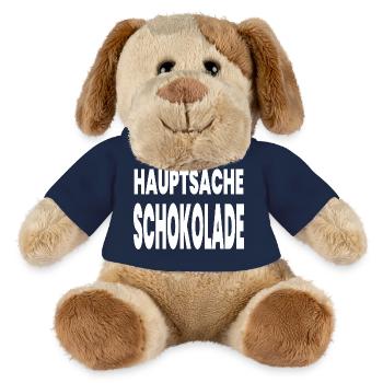 Schokolade - MiniFeet® Hund Helge - French Navy - Vorne