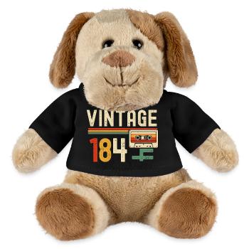 Vintage 84 Rainbow Cassette - MiniFeet® Dog Helge - black - Front