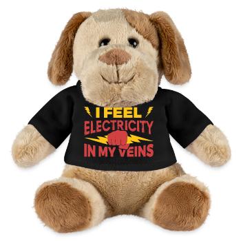 Elektrotechnik - MiniFeet® Hund Helge - Schwarz - Vorne