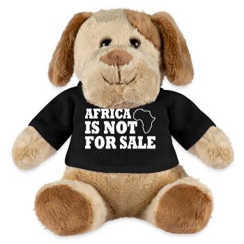 africa is not for sale - MiniFeet® Dog Helge - black - Front