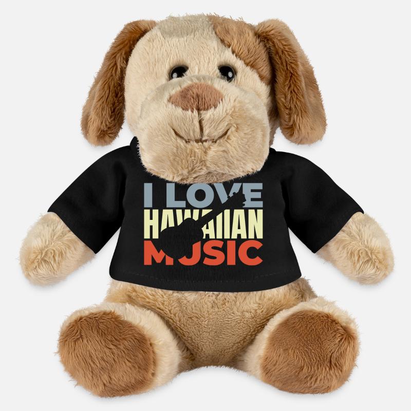 Hawaii Musik - MiniFeet® Hund Helge - Schwarz