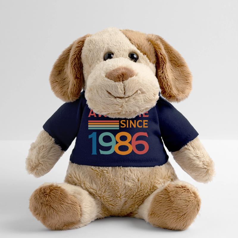 Awesome since 1986 Chien en peluche Helge MiniFeet®