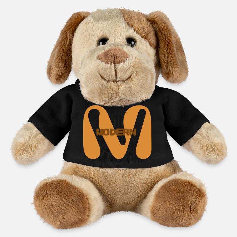Modern - MiniFeet® Hund Helge - Schwarz