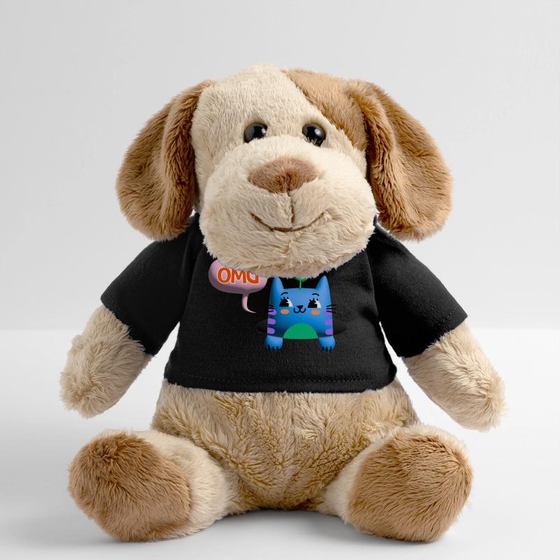 OMG chat mignon bulle 3d Chien en peluche Helge MiniFeet®
