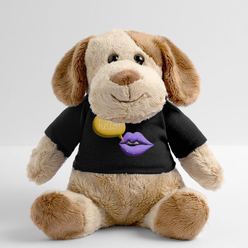 Bouche Hello Lèvres Rétro 3D Coloré Chien en peluche Helge MiniFeet®