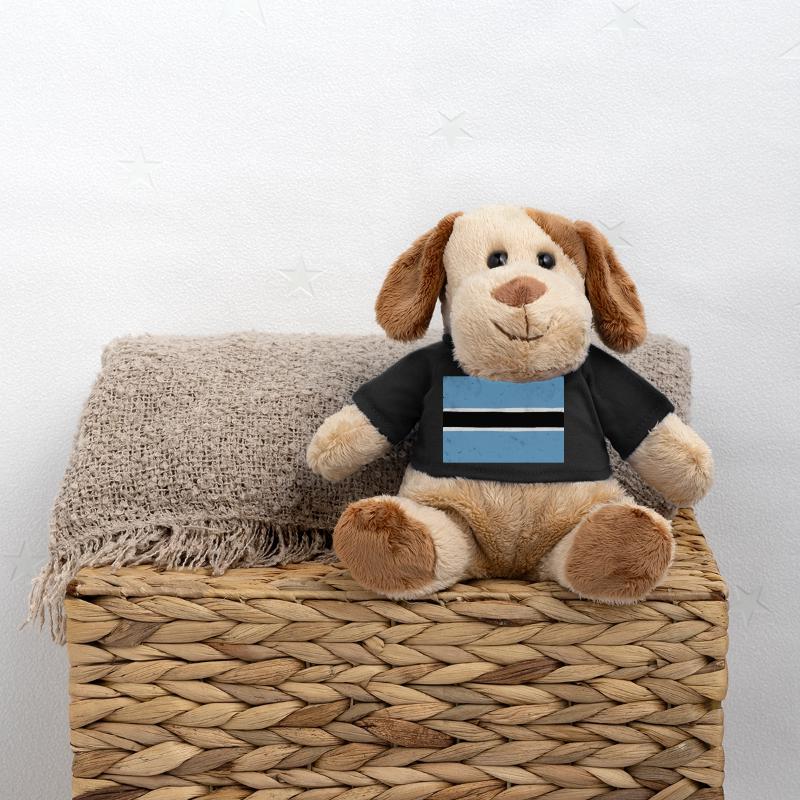 Flagge von Botswana MiniFeet® Hund Helge