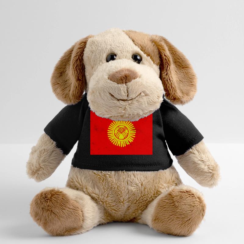 Drapeau du Kirghizistan Chien en peluche Helge MiniFeet®