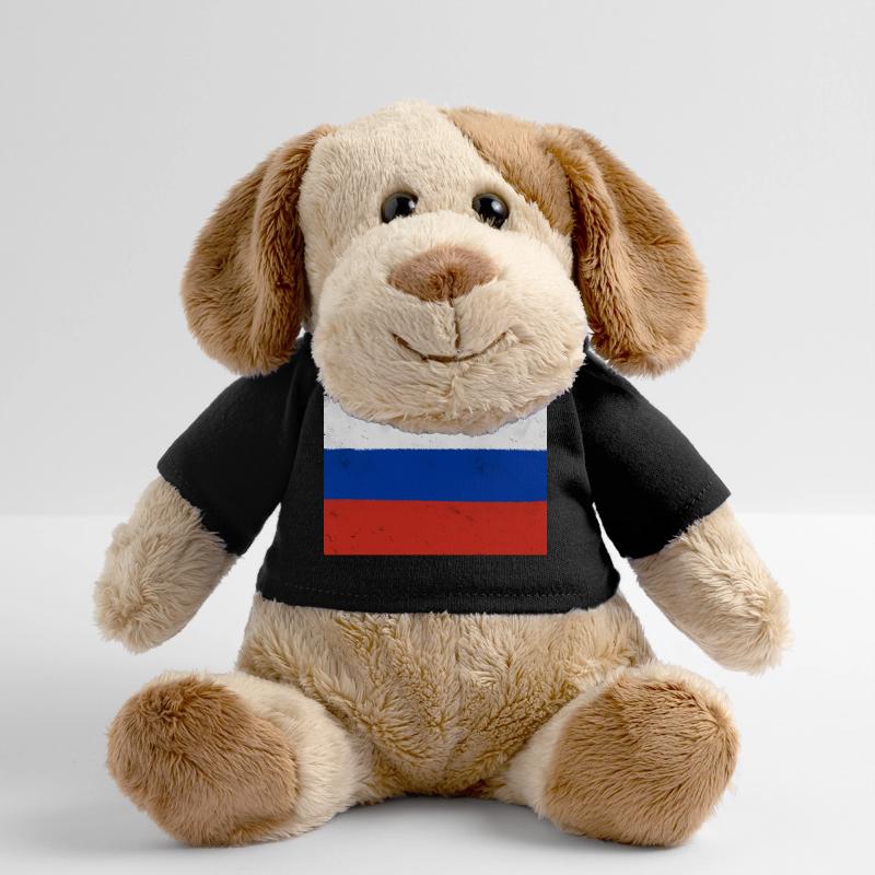 Drapeau de la Russie Chien en peluche Helge MiniFeet®