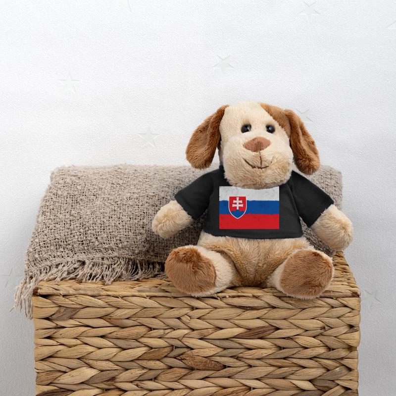 Flagge der Slowakei MiniFeet® Hund Helge
