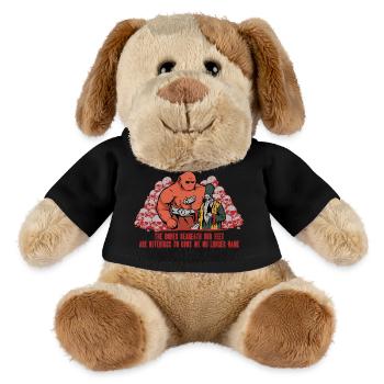 Golem Of Prague Mythological Creatures - MiniFeet® Dog Helge - black - Front