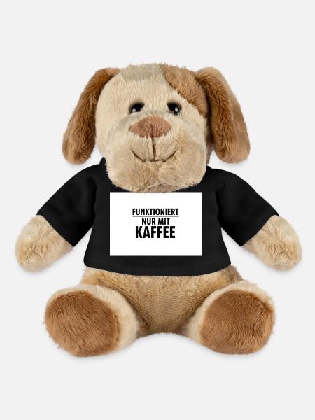 Works only with coffee - MiniFeet® Dog Helge - black