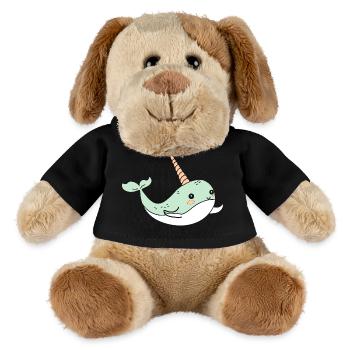 Narwal - MiniFeet® Hund Helge - Schwarz - Vorne