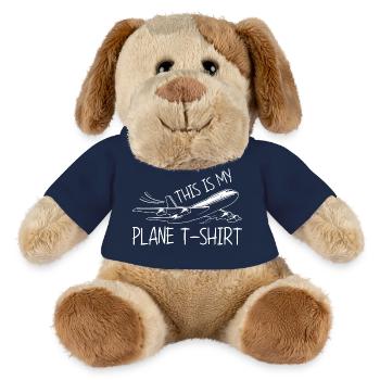 Flugzeug Flug Pilot Flugzeug Fluggesellschaft - MiniFeet® Hund Helge - French Navy - Vorne