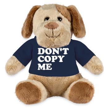 don't copy me - MiniFeet® Dog Helge - french navy - Front