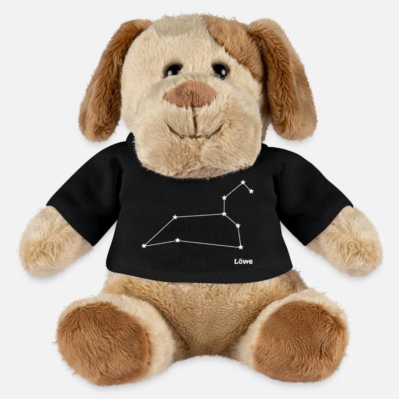 Sternzeichen Löwe - MiniFeet® Hund Helge - Schwarz