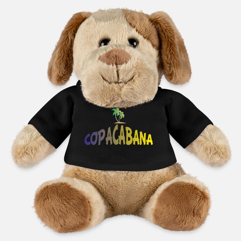 Copacabana - Chien en peluche Helge MiniFeet® - noir