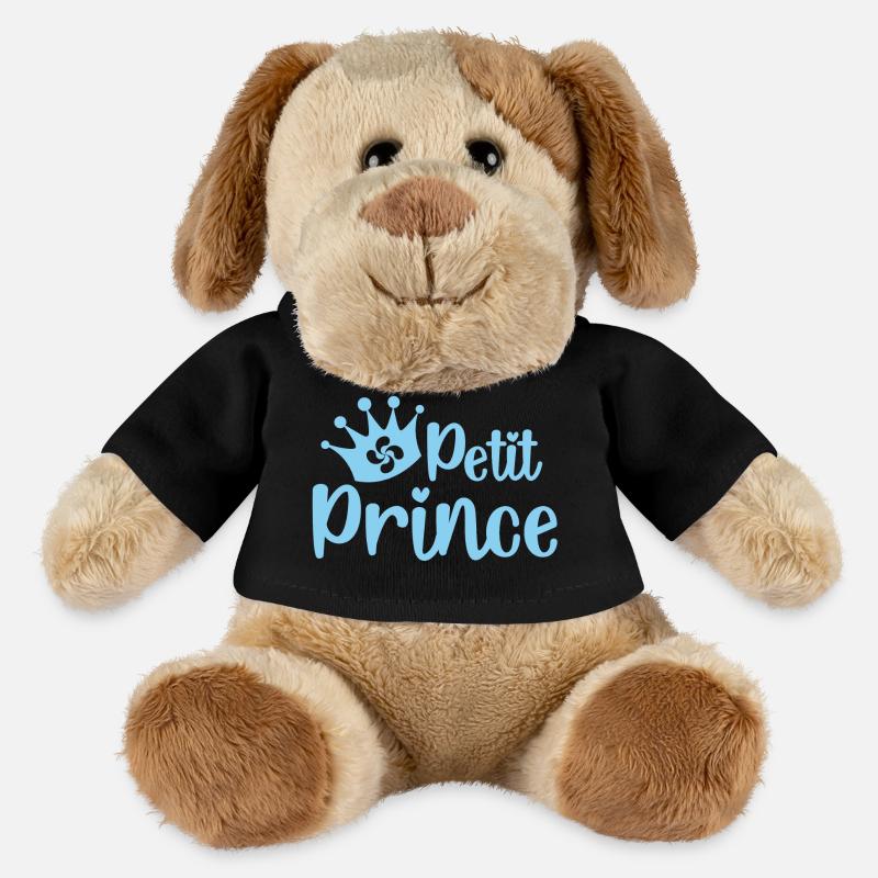Petit Prince Basque - Chien en peluche Helge MiniFeet® - noir