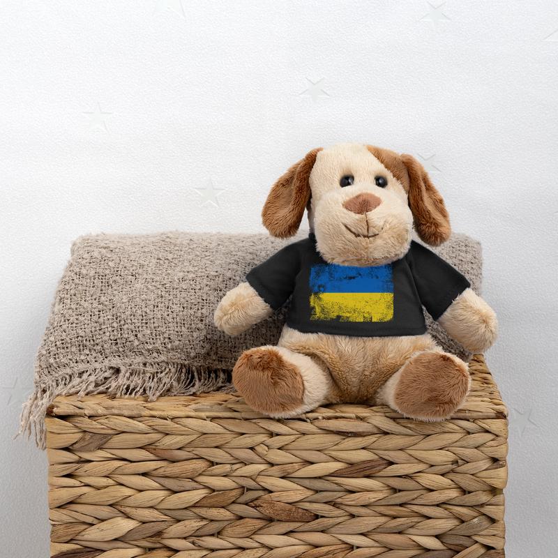 Brushed Ukrainian Flag Palette MiniFeet® Dog Helge