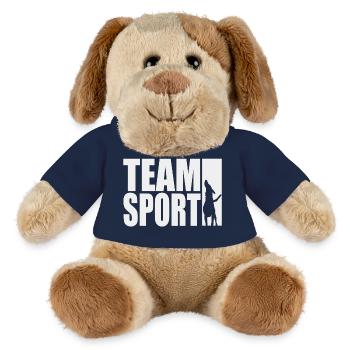 TeamSport Motif Dog Sport IGP Shirt - MiniFeet® Dog Helge - french navy - Front