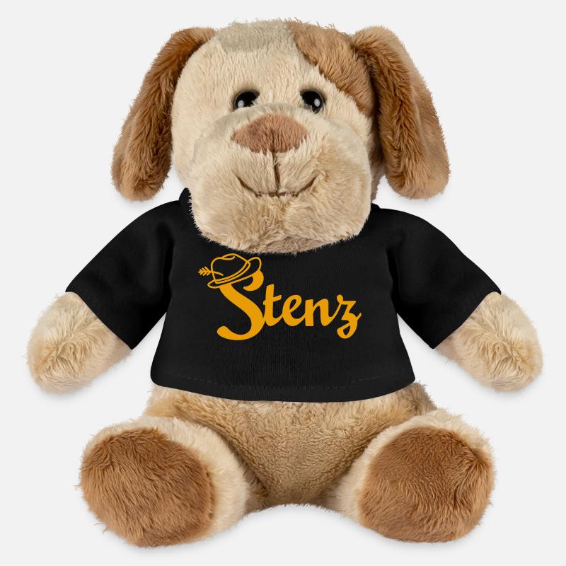 stenz gelb - MiniFeet® Hund Helge - Schwarz