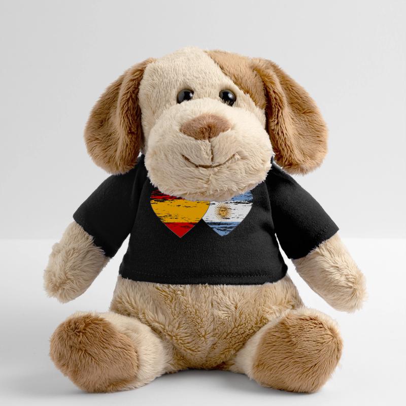 Espagne Argentine Drapeau Coeur Utilisé Chien en peluche Helge MiniFeet®