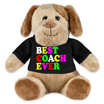 Best coach ever - MiniFeet® Dog Helge - black - Front
