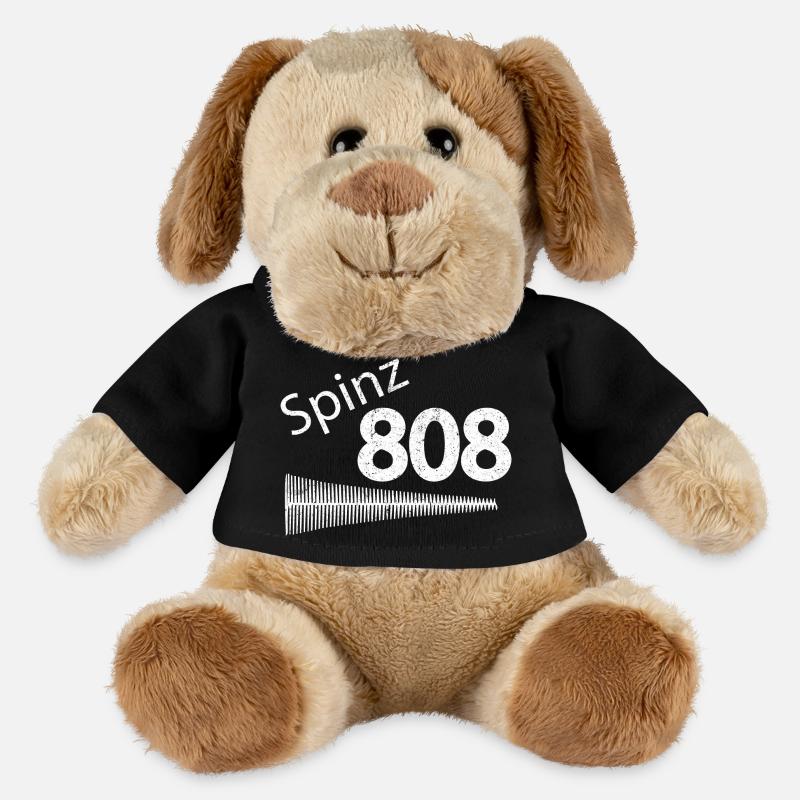 Spinz 808 - Chien en peluche Helge MiniFeet® - noir